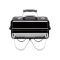 Weber Tabletop Go Anywhere Charcoal Barbecue, Black