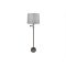 Casa Mellion Swing Arm Floor Lamp, Satin Nickel