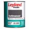 Leyland Trade Satinwood Paint, 750ml, Brilliant White