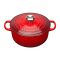 Le Creuset Signature Cast Iron Round Casserole, 20cm, Cerise