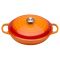 Le Creuset Signature Cast Iron Round Casserole, 30cm, Volcanic