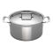 Le Creuset Signature Stainless Steel Round Casserole, 24cm