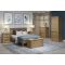 Casa Connor Bed Frame, Single, Waxed Pine