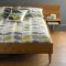 Orla Kiely Scribble Stem Duvet Cover, Super King, Seagrass