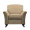 Parker Knoll Devonshire Leather Armchair, Como Taupe