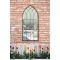 Mirror Outlet Somerley Arched Mirror, 114x50cm, Metallic