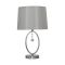 Casa Crystal Hanging Table Lamp, Silver