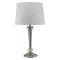 Casa Cocewoa Table Lamp, Satin Nickel