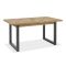 Casa Finsbury Extending Dining Table, Medium, Rustic Oak