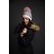 Sabbot Headwear Andrea Knitted Bobble Hat, Pink 