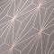 Muriva Kayla Wallpaper, Grey & Rose Gold