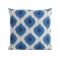 Bramblecrest Outdoor Cushion, Blue Lattice