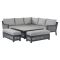 Bramblecrest Portofino Square Modular Sofa & Adjustable Table Set