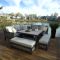 Bramblecrest Portofino Garden Square Modular Sofa & Adjustable Table Set