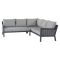 Bramblecrest Portofino Square Modular Sofa & Adjustable Table Set