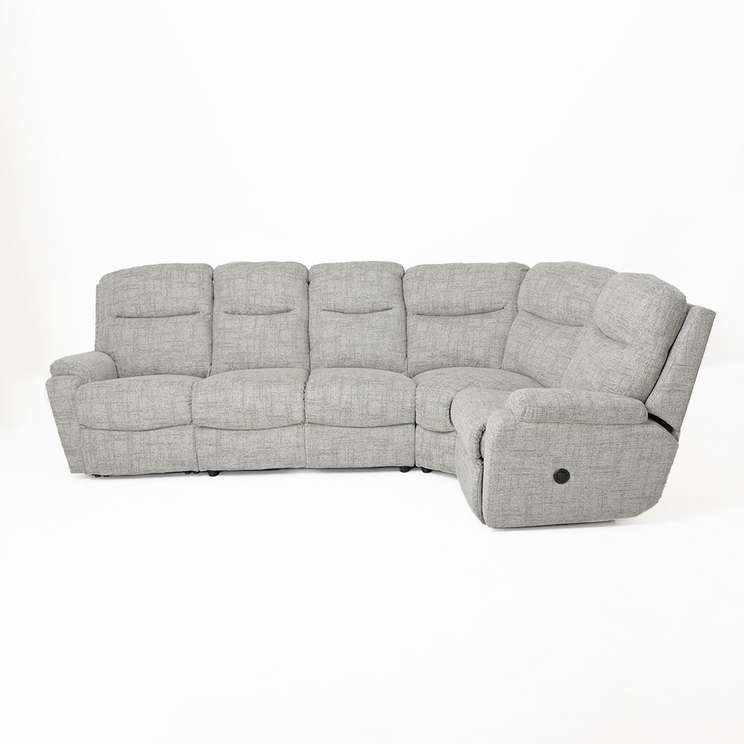 Double recliner sales sectional sofa