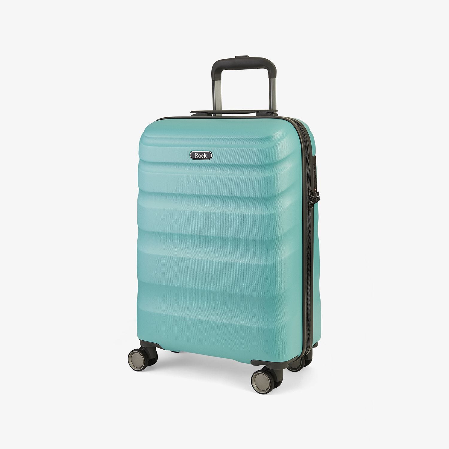 Rock Luggage Bali Hardshell Suitcase Small Turquoise Lee