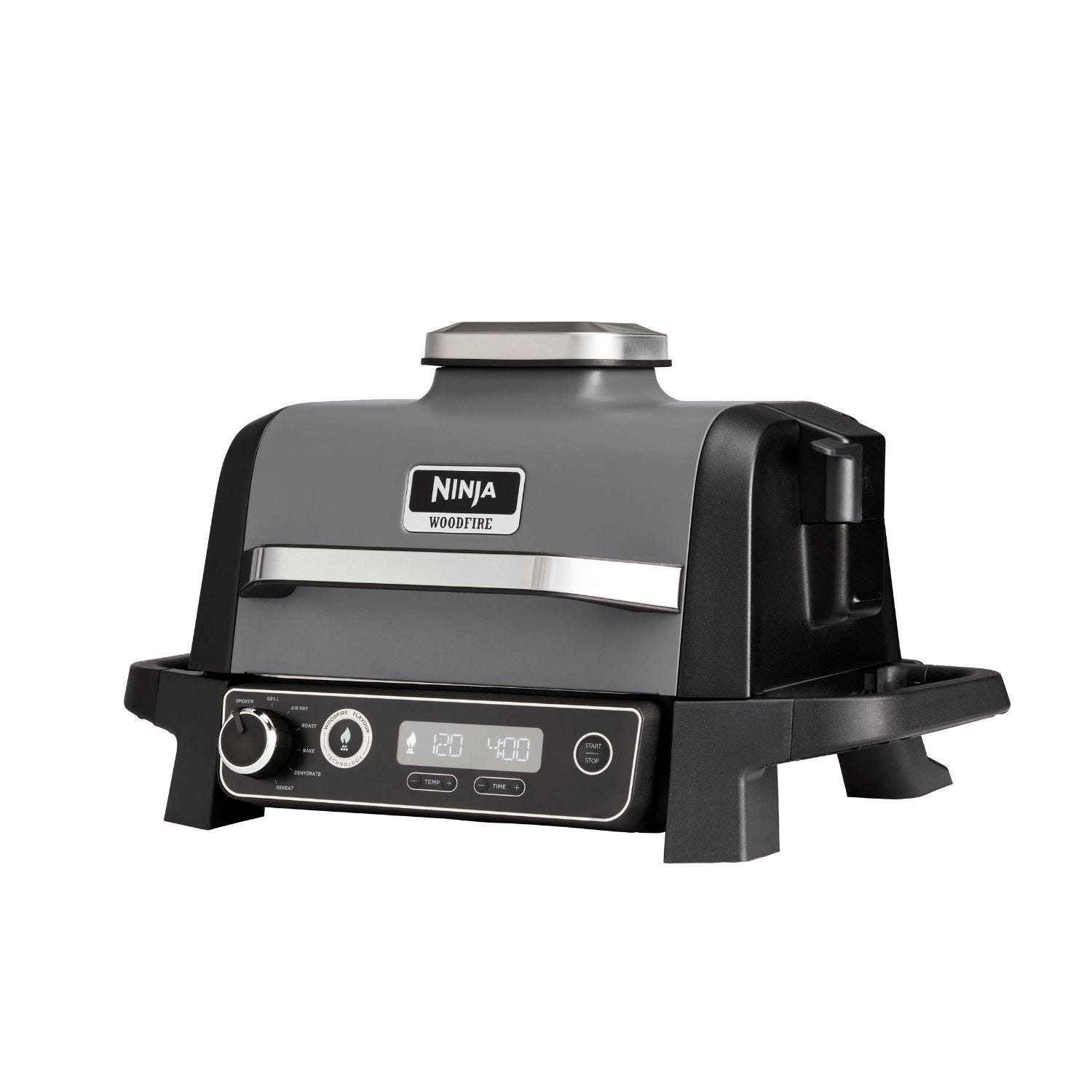 Ninja Woodfire Electric BBQ Grill & Smoker, Black