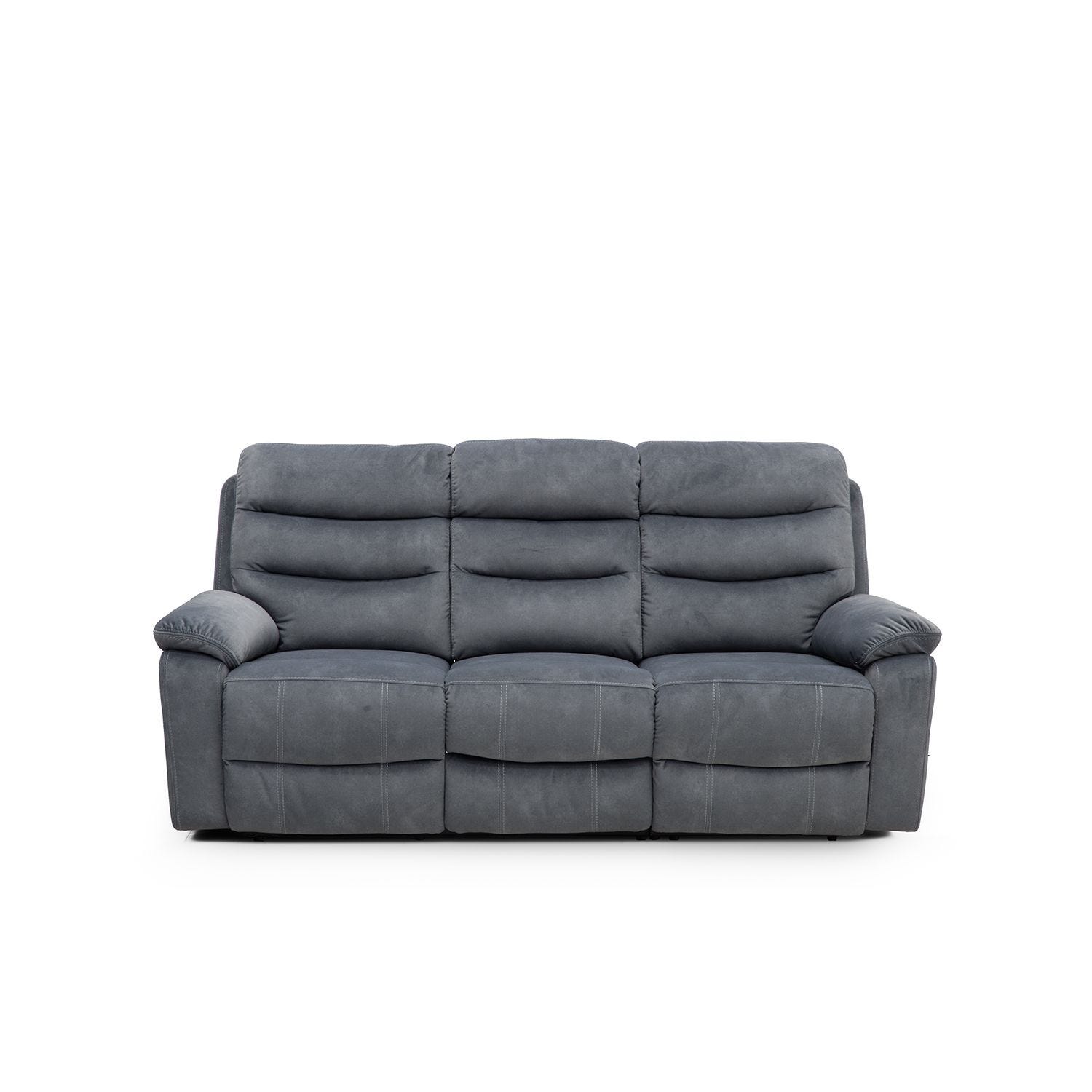 Casa Arlo 3 Seater Power Recliner Fabric Sofa with Head Tilt
