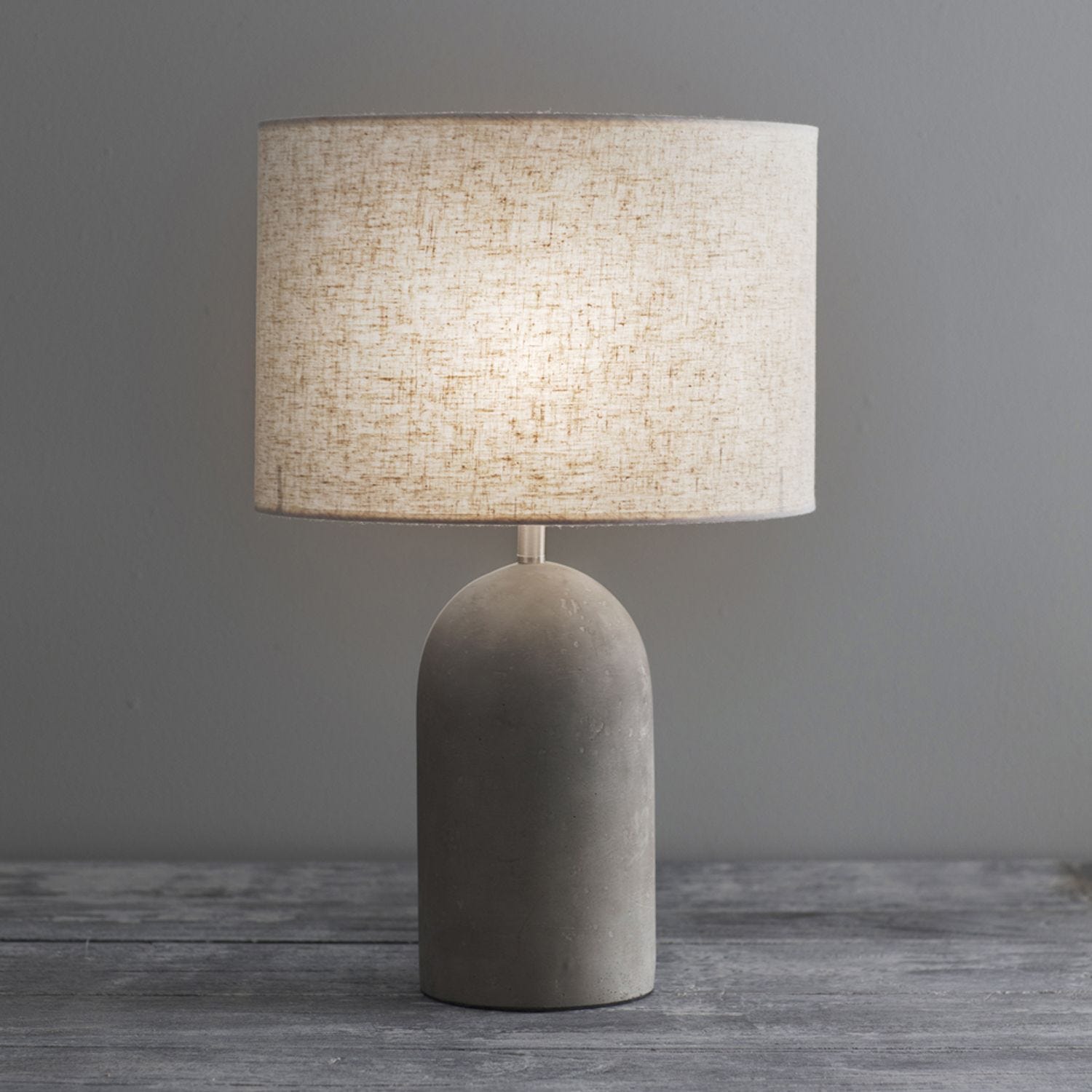 Concrete store table light