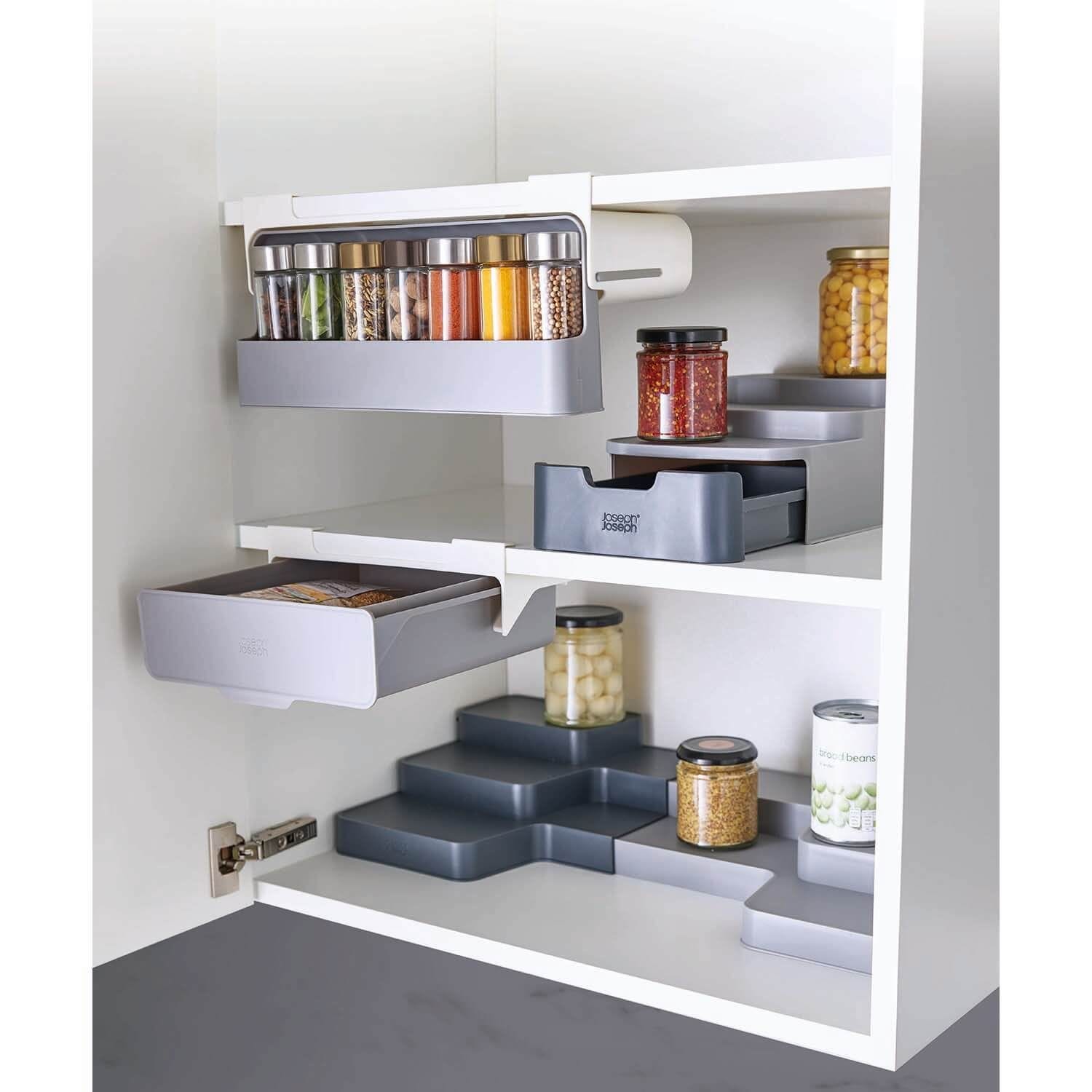 Under shelf new arrivals drawer