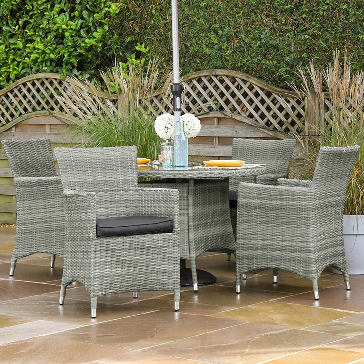 4 seater garden shop set