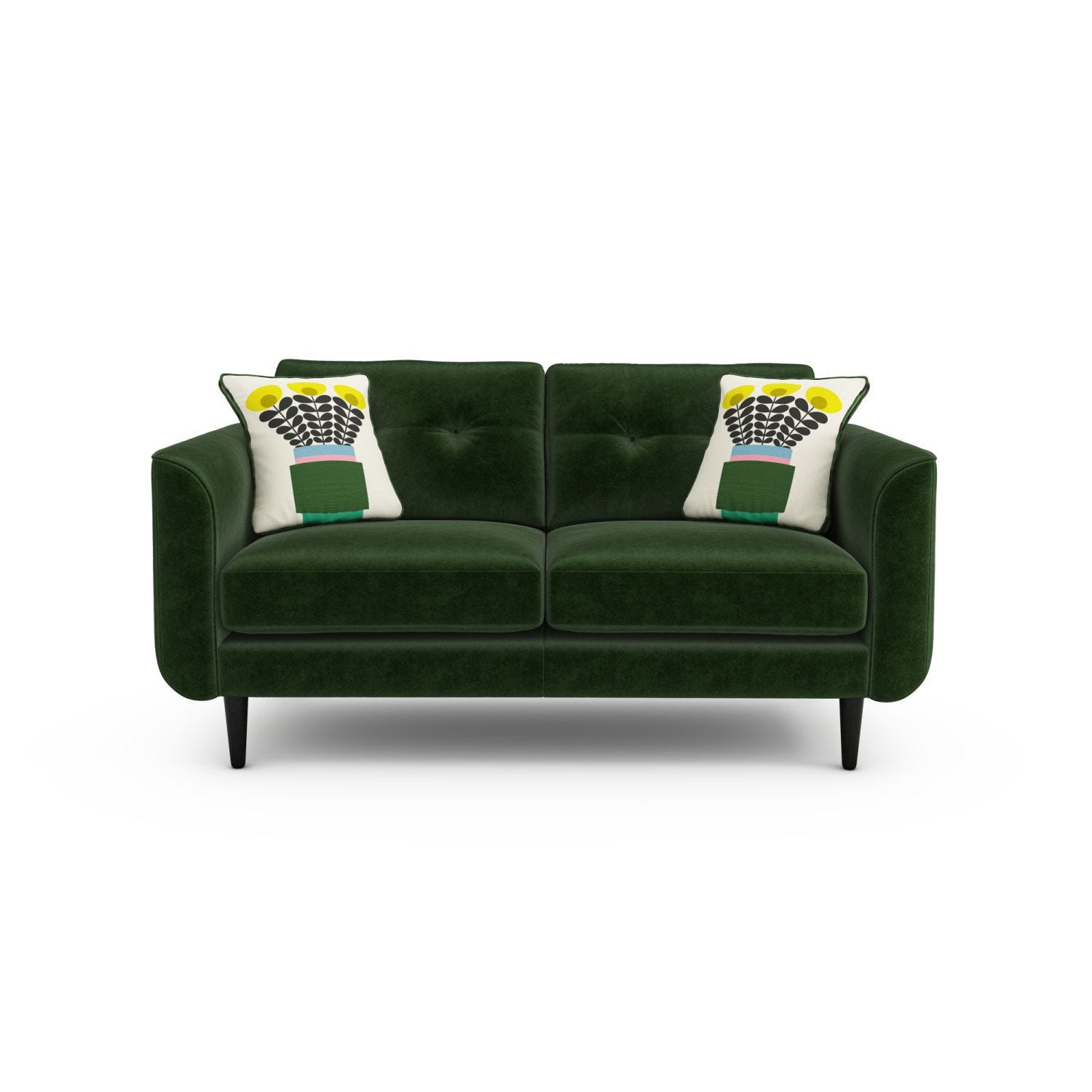 Orla Kiely Linden Small Velvet Sofa Leekes