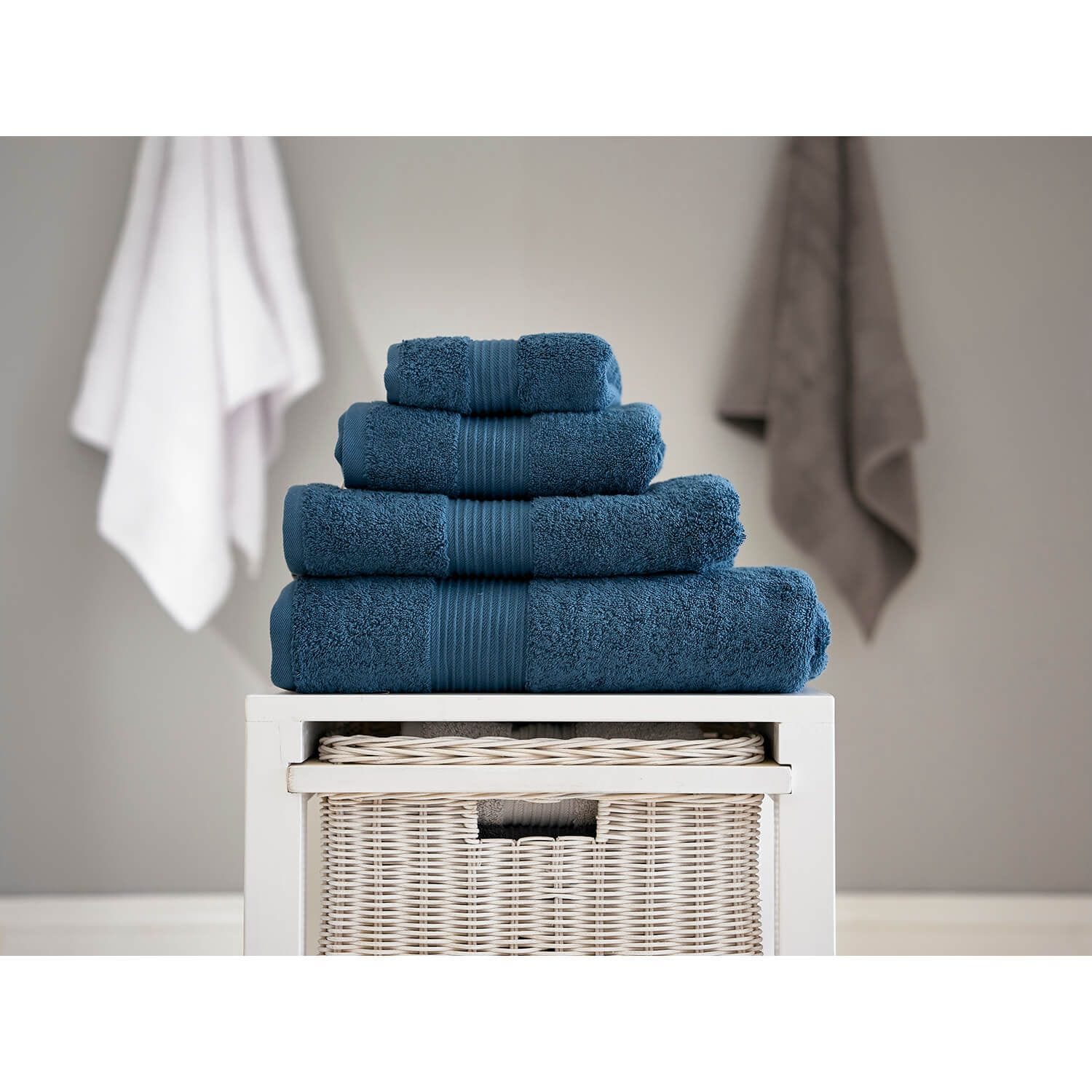 Petrol sales blue towels