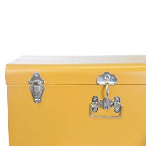 Casa Metal Trunk, Small, Mustard