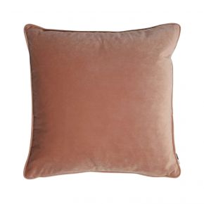 Malini Luxe Velvet Cushion, Putty