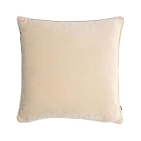 Malini Luxe Velvet Cushion, Champagne