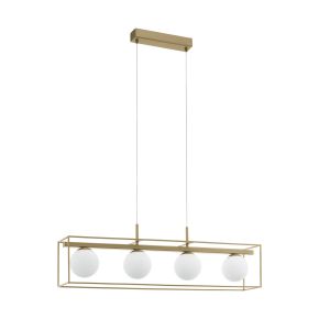 Eglo Vallaspra Ceiling Bar Light, Champagne