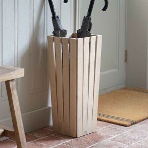 Garden Trading Hambledon Umbrella Stand, Oak