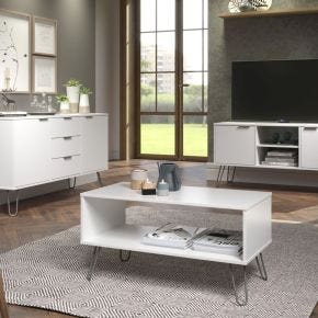 Casa Alden Medium Sideboard, White