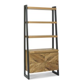 Casa Eclipse Shelving Unit, Rustic Oak