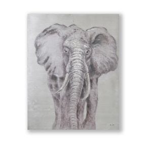 Casa Hand Painted Elephant On Wood