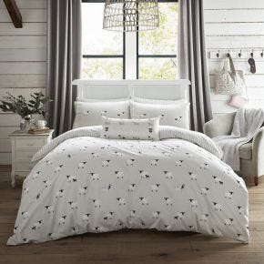 Sophie Allport Sheep Duvet Set, Single, Oatmeal