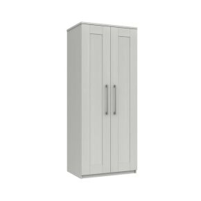 Casa Madrid 2 Door Wardrobe, Grey