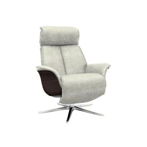 G Plan Oslo Power Recliner Upholstered Side Fabric Armchair, Dali Cloud
