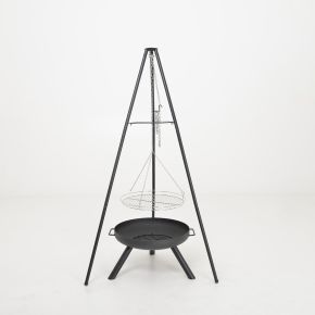 Casa Firebowl And Hanging Grill, Black