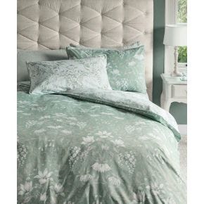 Laura Ashley Parterre Duvet Set, Single, Sage