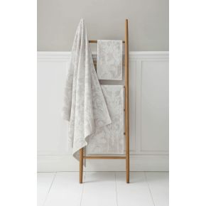 Laura Ashley Josette Bath Towel, Dove Grey