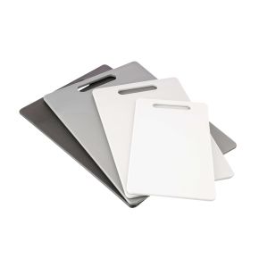 Fusion Chopping Board, 4 Pack, Grey