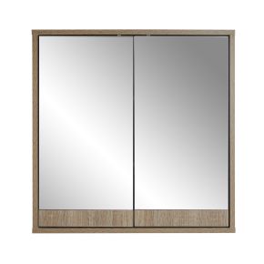 Lloyd Pascal Maia Bathroom Mirror Cabinet, Oak