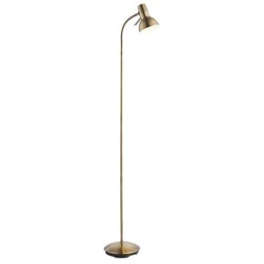 Endon Amalfi Task Floor Lamp, Satin Nickel