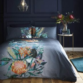 Voyage Maison Curiosity Garden Duvet Set, Single, Midnight 