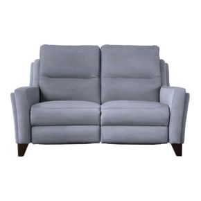 Parker Knoll Portland 2 Seater Leather Sofa, Roma Storm