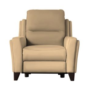 Parker Knoll Portland Power Recliner Leather Armchair, Como Mink