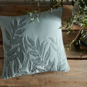 Kew Gardens Collection Laurus Cushion, Olive