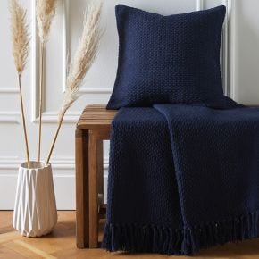 Drift Home Hayden Throw, Navy